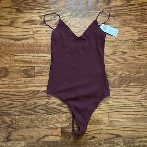 Abercrombie and Fitch ribbed body suit- never worn!